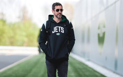 Aaron Rodgers is a Jet